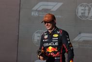 Max Verstappen after claiming Sprint pole position at the F1 Grand Prix Of United States - Source: Getty Images